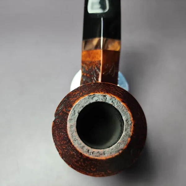 Morgan BlackJack 20 Sandblasted Bulldog Briar Pipe, New - Image 6
