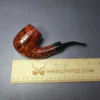 Nording A XL Smooth Bent Billiard Estate Briar Pipe, Unsmoked - Image 6