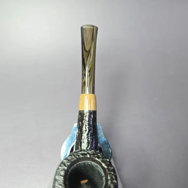 la Biota "Economica" Rusticated Acorn Handmade Briar Pipe, New - Image 6
