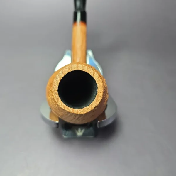 Proxima by Piero Vitale Natural Sandblasted Egg Briar Pipe, New - Image 6