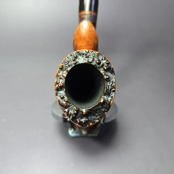 Savinelli Autograph 5 Large Smooth Freehand Estate Briar Pipe, Italian Estates - Image 6