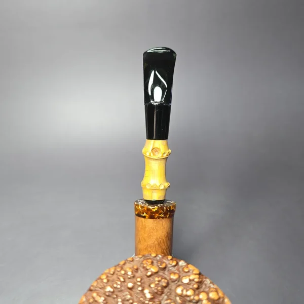 Mario Grandi Magnum Sandblasted Dublin Estate Briar Pipe, Italian Estates - Image 6