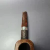 Ferndown Bark 3 Star Rusticated Panel Apple Estate Briar Pipe, English Estates - Image 6