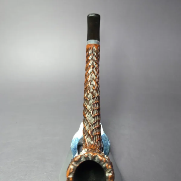 LHS Certified Purex Rusticated XL Canadian Estate Briar Pipe, American Estates - Image 6