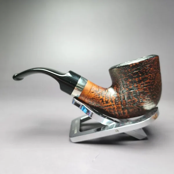 Morgan BlackJack 20 Sandblasted Dublin Briar Pipe, New - Image 6