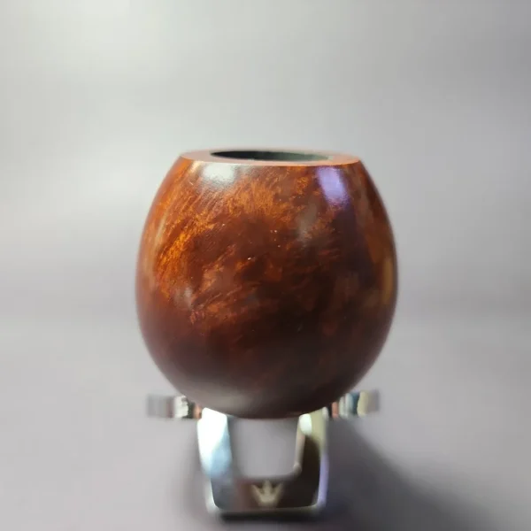 Vauen 3212 Smooth Hex Shank Apple Estate Briar Pipe, Unsmoked, 9mm - Image 6