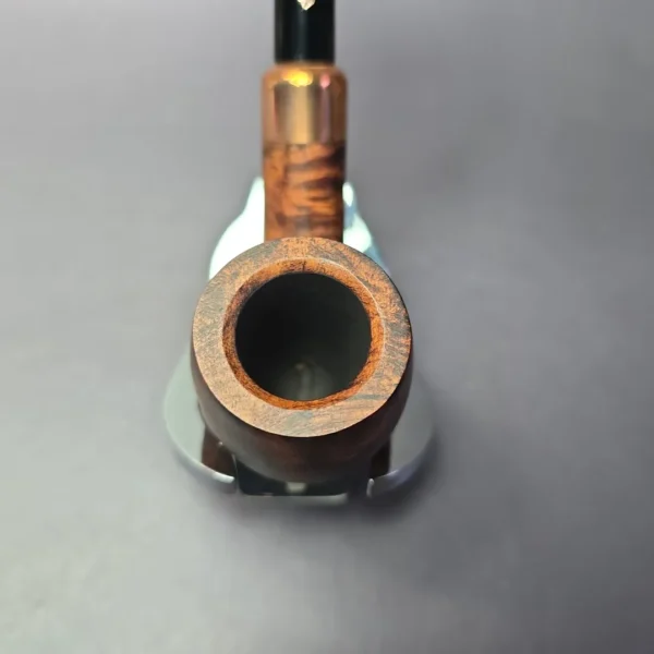 4th Generation Klassisk 401 Smooth Bent Billiard Estate Briar Pipe, Unsmoked - Image 6