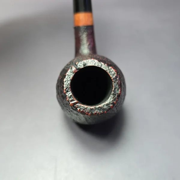 W.O. Larsen Sandblasted Walrus (Sven Knudsen Design) Estate Briar Pipe, Unsmoked - Image 6