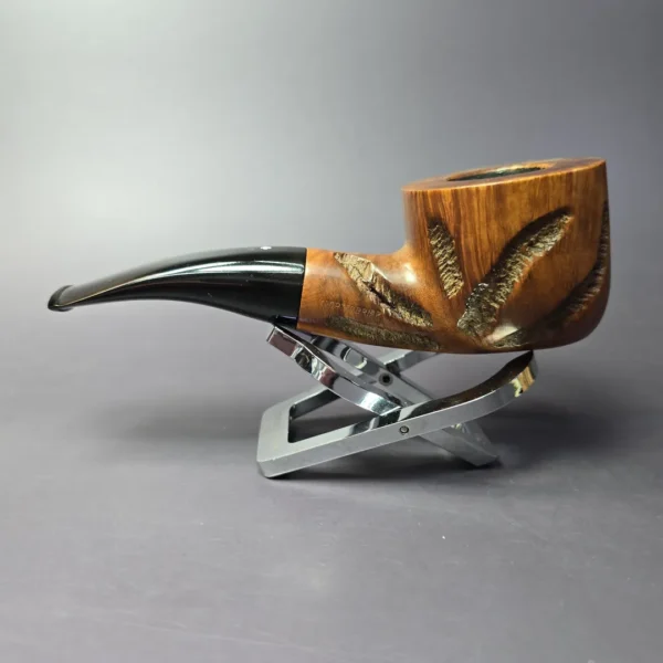 Kaywoodie Handmade “Paul Bunyan” Rusticated Pot Estate Briar Pipe, American Estates - Image 6