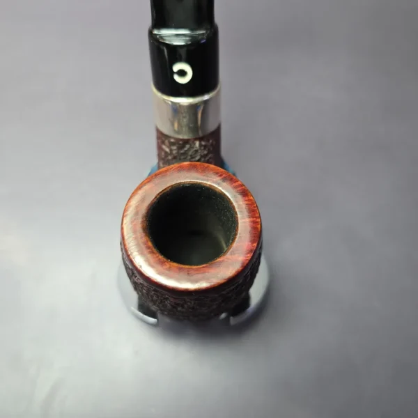 Il Ceppo Rusticated Oom Paul w/ Silver Estate Briar Pipe, Italian Estates - Image 6