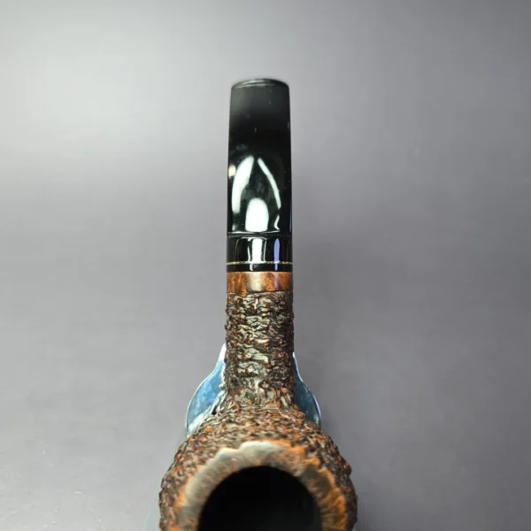 Becker Limited Edition 30 Years 03/60 Rusticated Bulldog Estate Briar Pipe, Italian Estates - Image 6