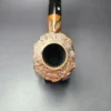 Kaywoodie Oversize Partially Rusticated Pot Estate Briar Pipe, American Estates - Image 6