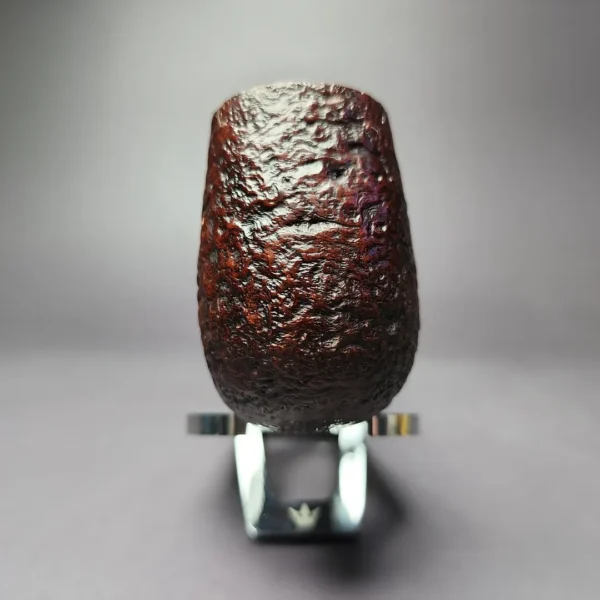 James Upshall w/ Bill Taylor Sandblasted Bent Billiard Estate Briar Pipe, Unsmoked - Image 6