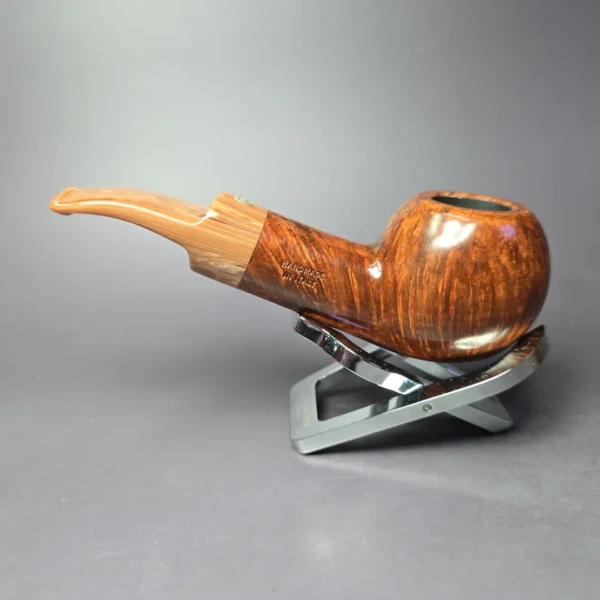 Mastro de Paja Pompei Smooth Author Estate Briar Pipe, Unsmoked - Image 6
