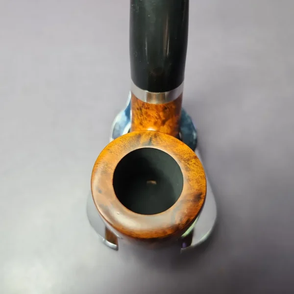 Merchant Service Smooth “Full Bent” Bent Billiard Artisan Briar Pipe, New - Image 6