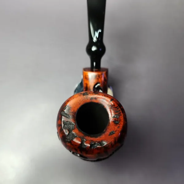 Nording Abstract Rusticated Freehand Briar Pipe, Unsmoked - Image 6
