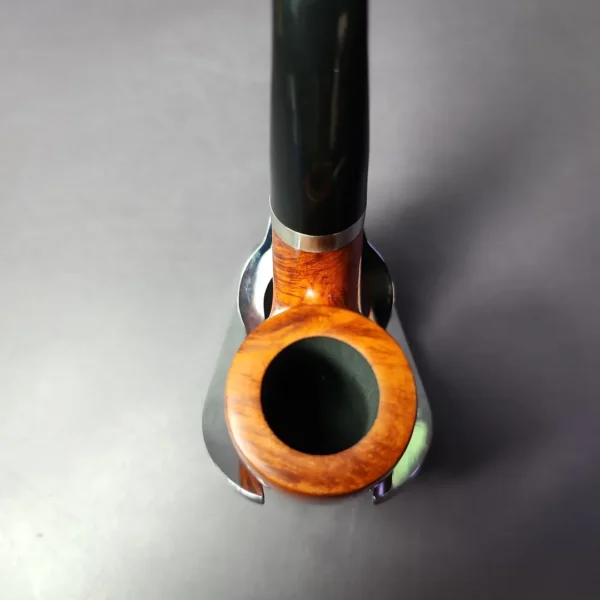 Merchant Service Smooth “Full Bent” Bent Billiard Artisan Briar Pipe, New - Image 6