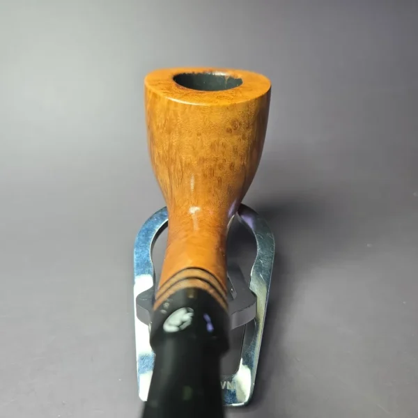 Viprati 2 Clover Smooth Panel Shank Dublin Estate Briar Pipe, Italian Estates - Image 7