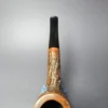 Custom-Bilt Mincer Era XL Rusticated Filter Billiard Estate Briar Pipe, - Image 7