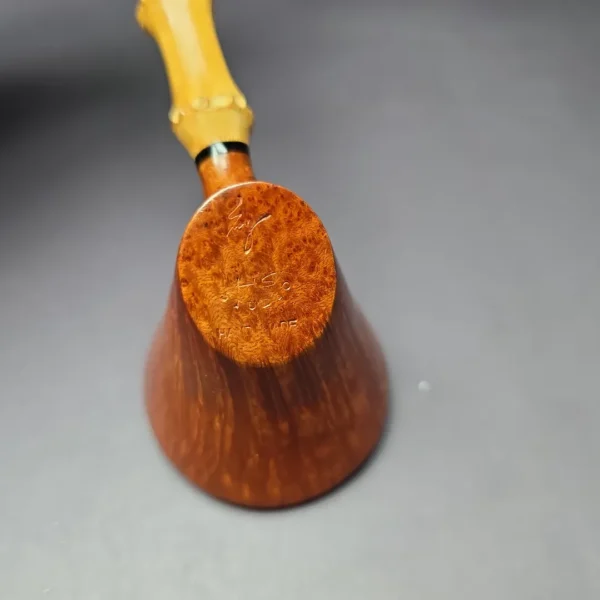 HS Studio Signature Smooth Bamboo Dublin Estate Briar Pipe, Unsmoked - Image 7