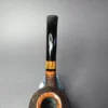 Walt Cannoy Cardinal House Morton Rusticated Rhodesian Handmade Briar Pipe, New - Image 7