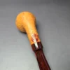 Sean Reum Sandblasted Apple Handmade Briar Pipe, New - Image 7