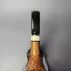 Rick Knight Smooth Horn w/ Ivorite Estate Briar Pipe, American Estates - Image 7