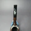 Brebbia Junior Noce 2764 Smooth Bent Billiard Estate Briar Pipe, Unsmoked, 9mm - Image 7