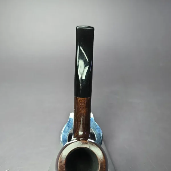Brebbia Junior Noce 2764 Smooth Bent Billiard Estate Briar Pipe, Unsmoked, 9mm - Image 7