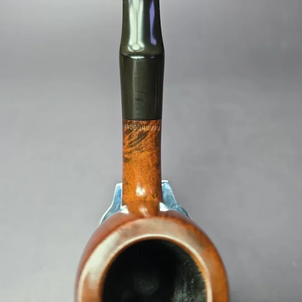 W.O. Larsen Straight Grain Smooth Brandy Estate Briar Pipe, Unsmoked - Image 7
