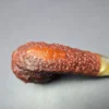 Savinelli Estella Rusticated Freehand Brandy Estate Briar Pipe, Unsmoked - Image 7
