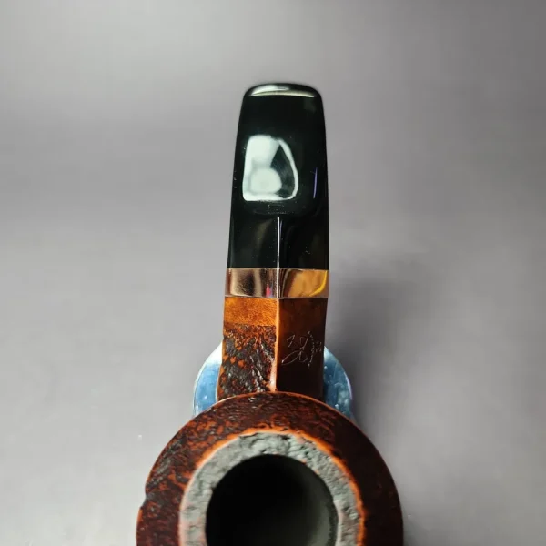 Morgan BlackJack 20 Sandblasted Bulldog Briar Pipe, New - Image 7