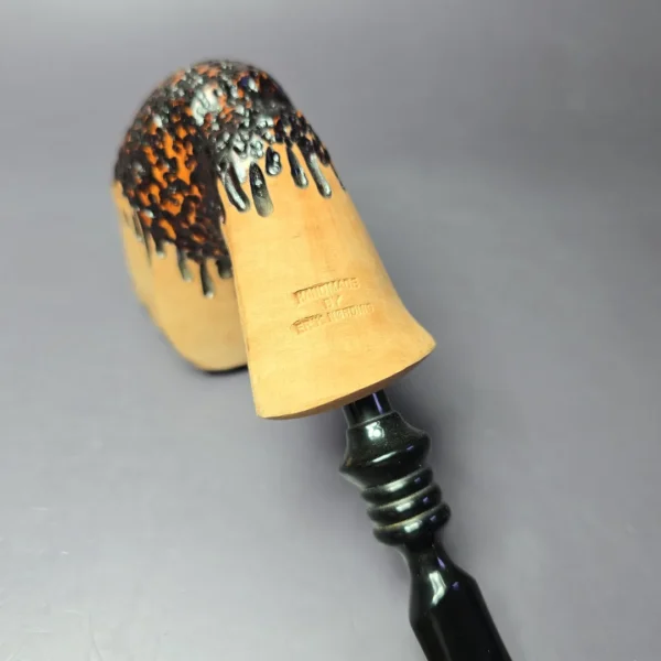 Nording Signature Partially Rusticated Freehand Estate Briar Pipe, Unsmoked - Image 7