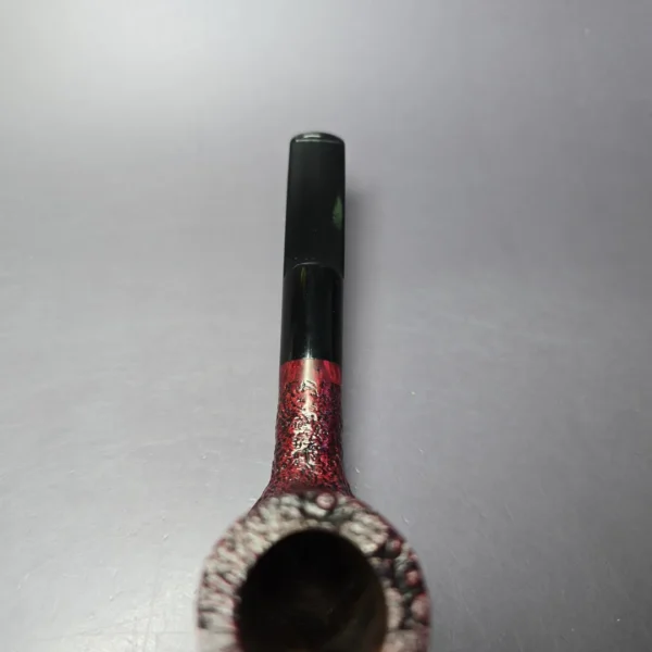Ascorti Sabbia di Oro Sandblasted XL Stack Poker Estate Briar Pipe, Unsmoked - Image 7