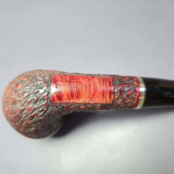 Peterson Kinsale XL14 Rusticated Rhodesian Estate Briar Pipe, Irish Estates - Image 7