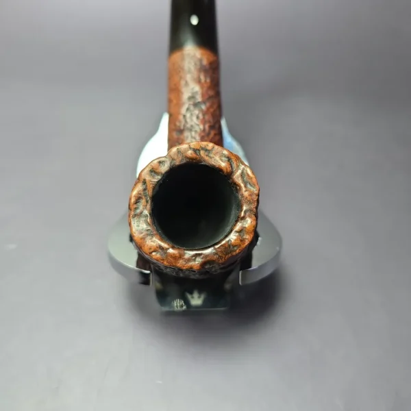 Dunhill 1924 Shell Sandblasted Billiard Estate Briar Pipe, English Estates - Image 7
