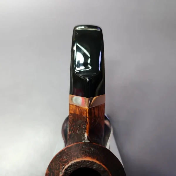 Morgan BlackJack 30 Sandblasted Bulldog Briar Pipe, New - Image 7