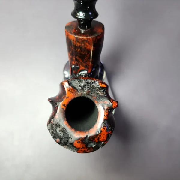 Nording Rusticated Freehand Estate Briar Pipe, Unsmoked - Image 7