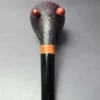W.O. Larsen Sandblasted Walrus (Sven Knudsen Design) Estate Briar Pipe, Unsmoked - Image 7