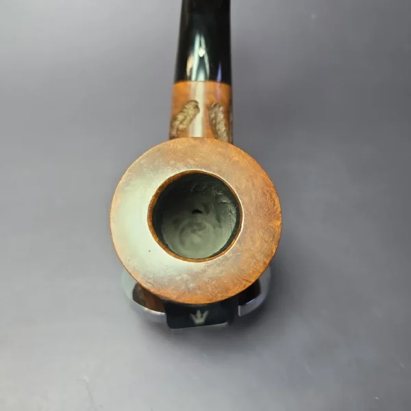 Kaywoodie Handmade “Paul Bunyan” Rusticated Pot Estate Briar Pipe, American Estates - Image 7