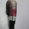 Il Ceppo Rusticated Oom Paul w/ Silver Estate Briar Pipe, Italian Estates - Image 7