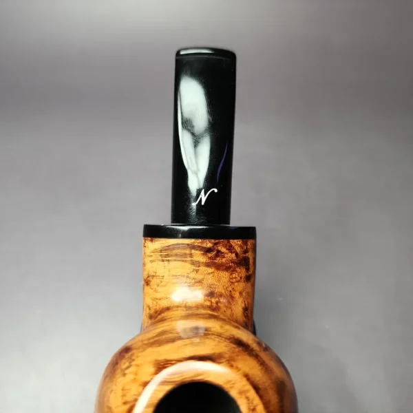 Nording Smooth Squat Tomato Estate Briar Pipe, Unsmoked - Image 7