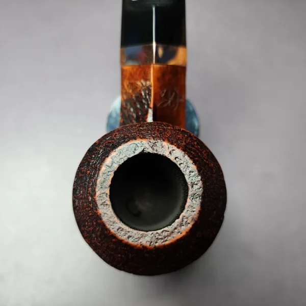 Morgan BlackJack 30 Sandblasted Bulldog Briar Pipe, New - Image 7