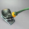 Smith House Sandblasted Apple w/ Imitation Amber Handmade Briar Pipe, New - Image 7