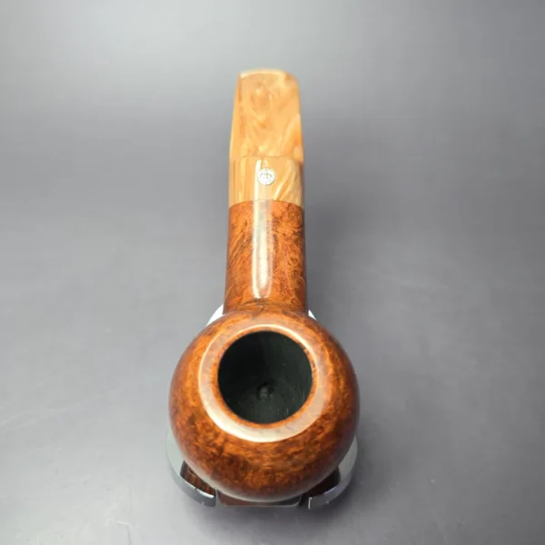 Mastro de Paja Pompei Smooth Author Estate Briar Pipe, Unsmoked - Image 7