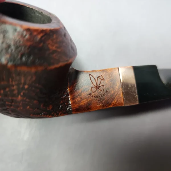 Morgan BlackJack 30 Sandblasted Bulldog Briar Pipe, New - Image 7