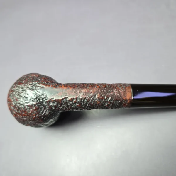 Dunhill 1939 Shell Sandblasted Billiard Estate Briar Pipe, English Estates - Image 8