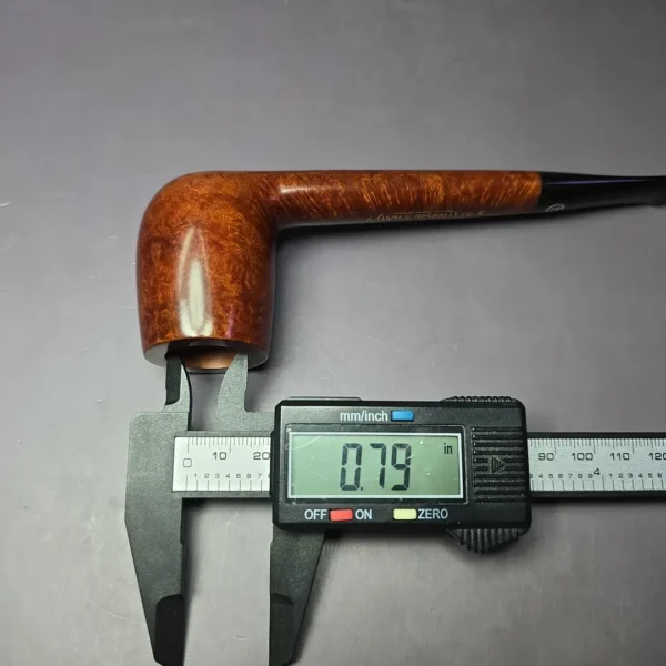 James Upshall A Grade Group 6 Smooth Canadian Estate Briar Pipe, Unsmoked - Image 8