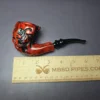 Nording Partially Rusticated Freehand Estate Briar Pipe, Unsmoked - Image 8