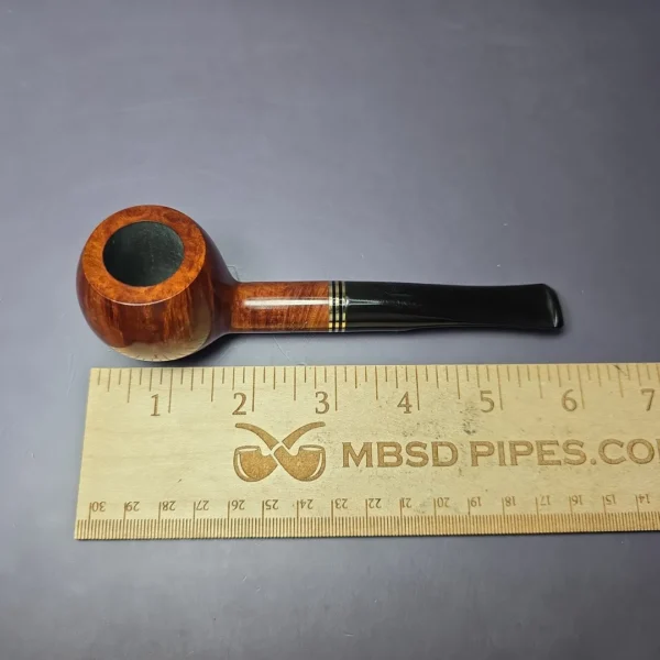 Gigi Epoca Smooth Apple Estate Briar Pipe, Unsmoked - Image 8